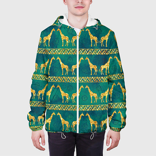 Демисезонные куртки с жирафами