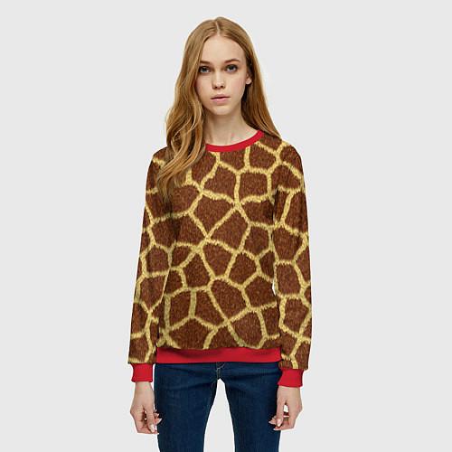 Женские свитшоты с жирафами