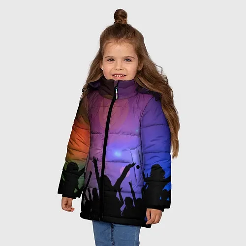 Светящиеся Детские куртки с рисунками