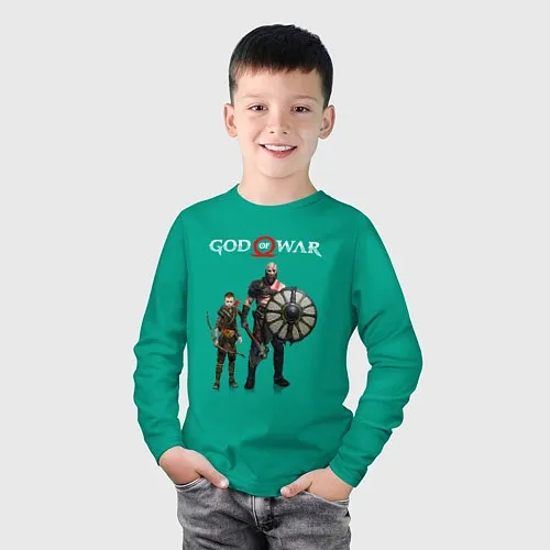 Детские футболки с рукавом God of War