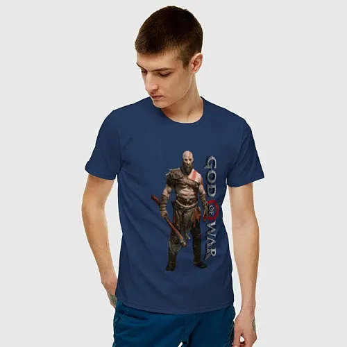 Мужские хлопковые футболки God of War