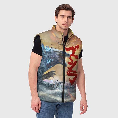 Мужские жилетки Годзилла