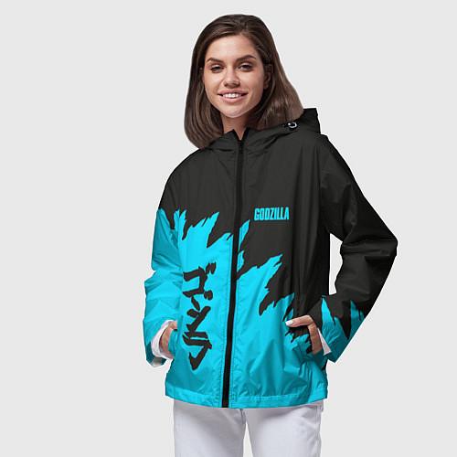 Женские ветровки Годзилла