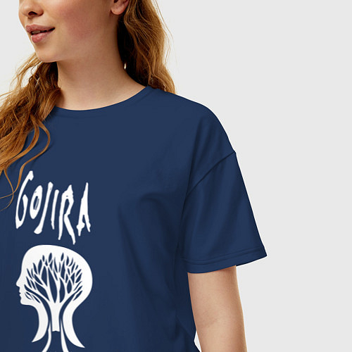 Женские футболки оверсайз Gojira