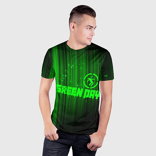 Мужские 3D-футболки Green Day