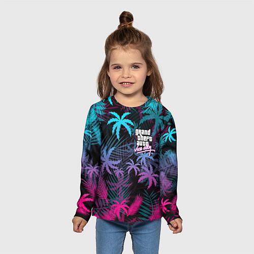 Детские футболки с рукавом GTA Vice City