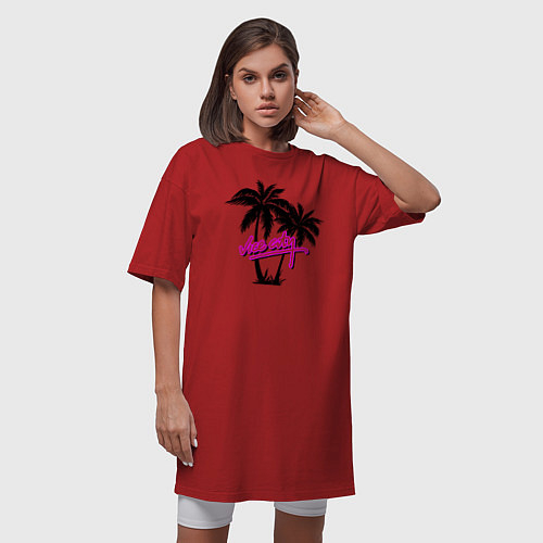 Женские хлопковые футболки GTA Vice City
