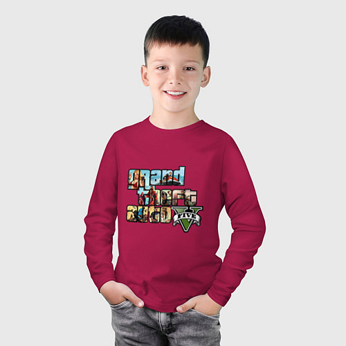 Детские футболки с рукавом GTA