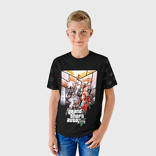 Детские 3D-футболки GTA