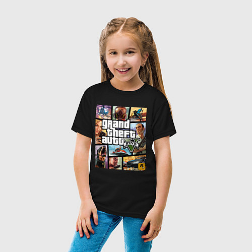 Детские хлопковые футболки GTA