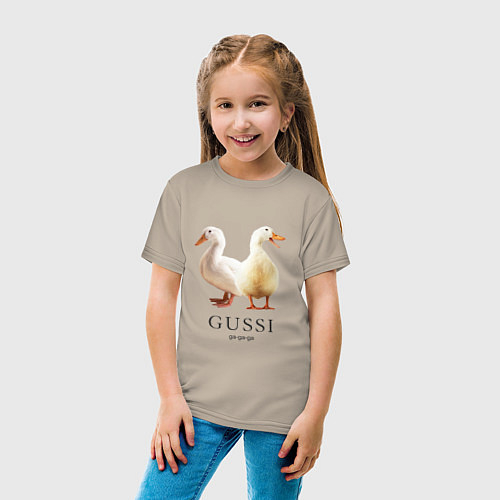 Детские футболки Gucci Gussi