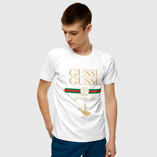 Мужские футболки Gucci Gussi