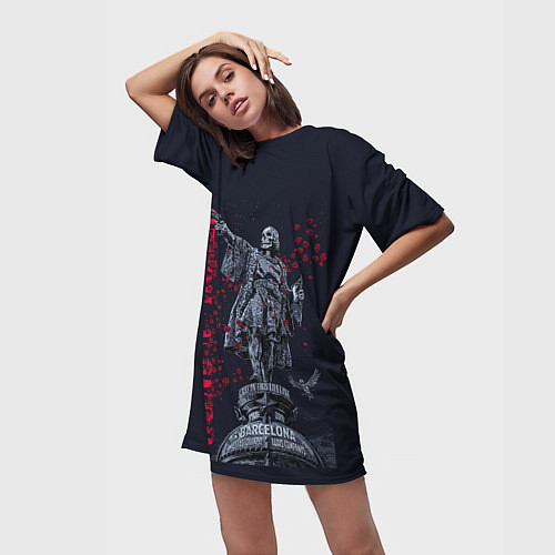 Женские длинные футболки Guns-N-Roses