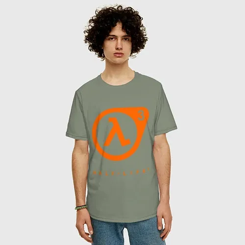 Мужские футболки оверсайз Half-Life