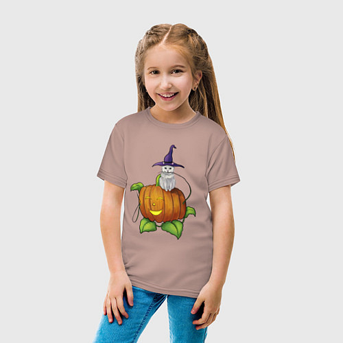 Детские хлопковые футболки на Хэллоуин