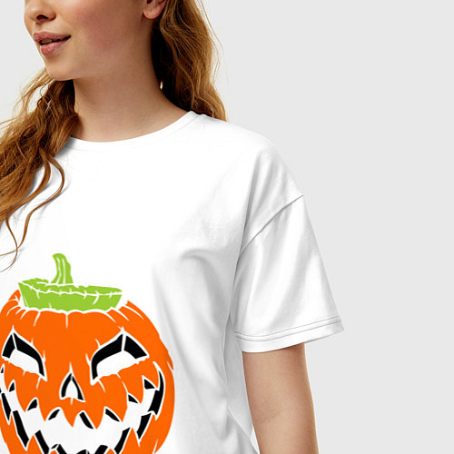 Женские футболки оверсайз на Хэллоуин