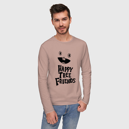 Мужские футболки с рукавом Happy Three Friends