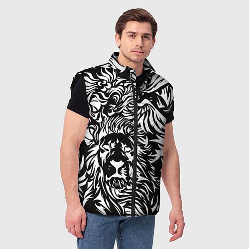 Мужские жилетки с ястребами