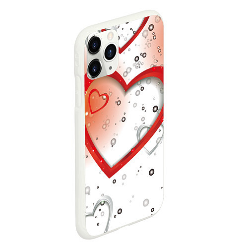 Чехлы iPhone 11 Pro с сердцами