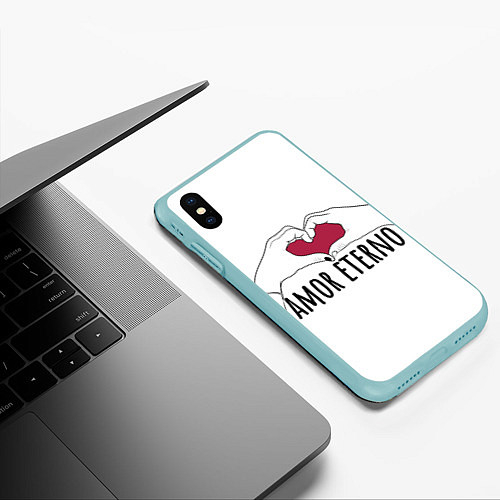 Чехлы для iPhone XS Max с сердцами