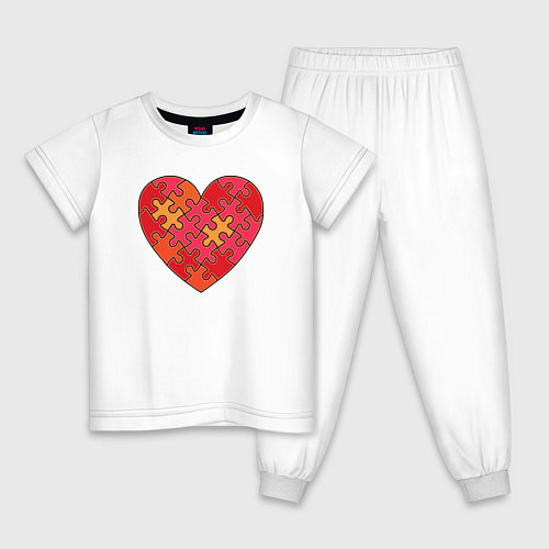 Пижамы с сердцами