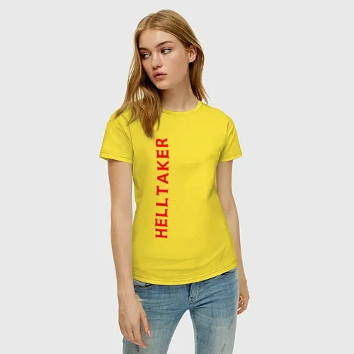 Женские хлопковые футболки Helltaker