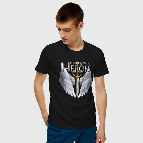 Мужские хлопковые футболки Heroes of Might and Magic