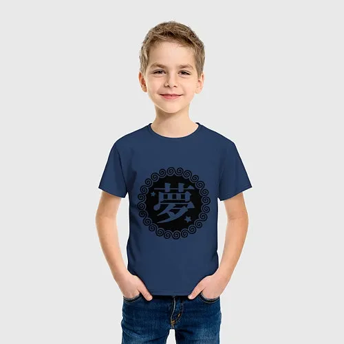 Детские футболки с иероглифами