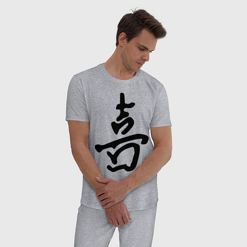Пижамы с иероглифами