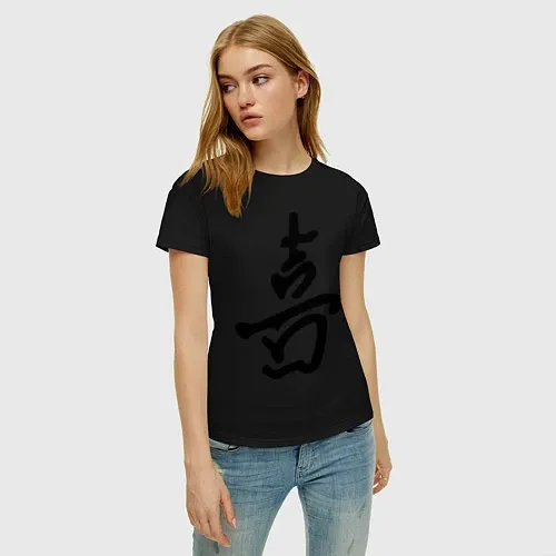 Женские футболки с иероглифами