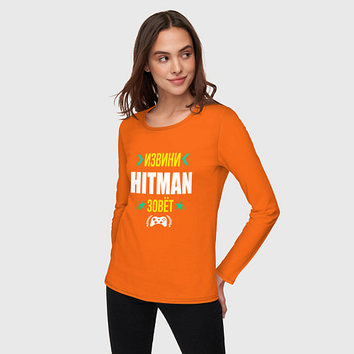 Женские футболки с рукавом Hitman