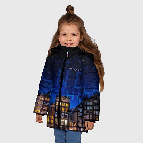 Голландские детские зимние куртки