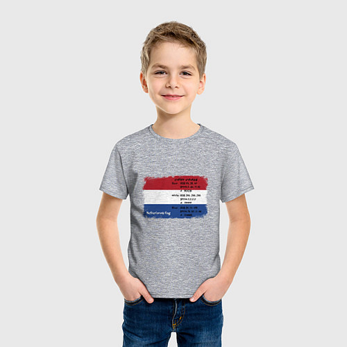 Голландские детские футболки