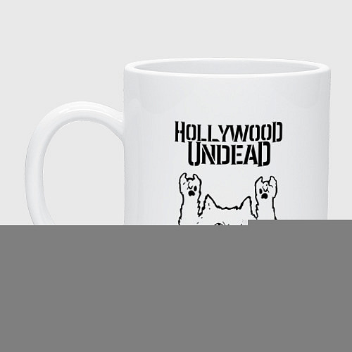 Кружки белые Hollywood Undead