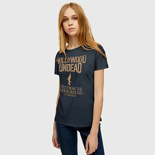Женские 3D-футболки Hollywood Undead