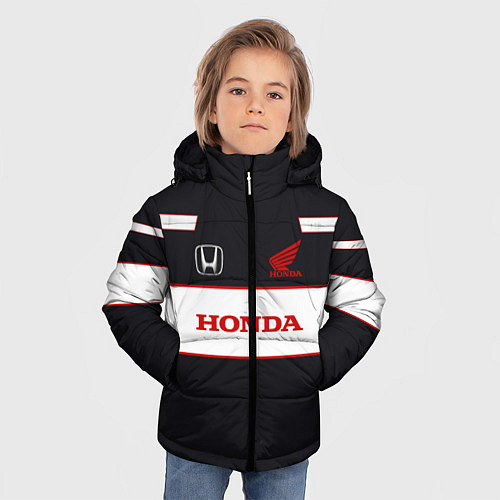 Детские куртки с капюшоном Хонда
