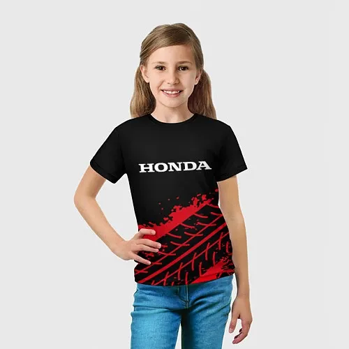 Детские 3D-футболки Хонда
