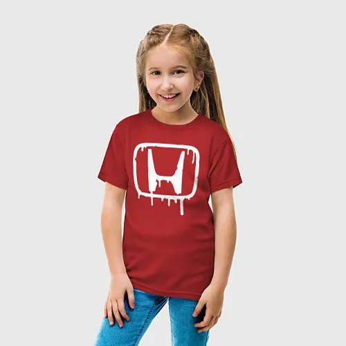 Детские хлопковые футболки Хонда