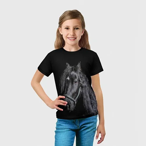 Детские футболки с лошадьми