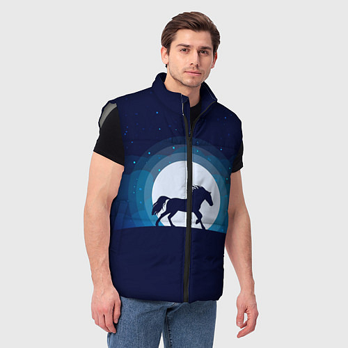 Мужские жилетки с лошадьми