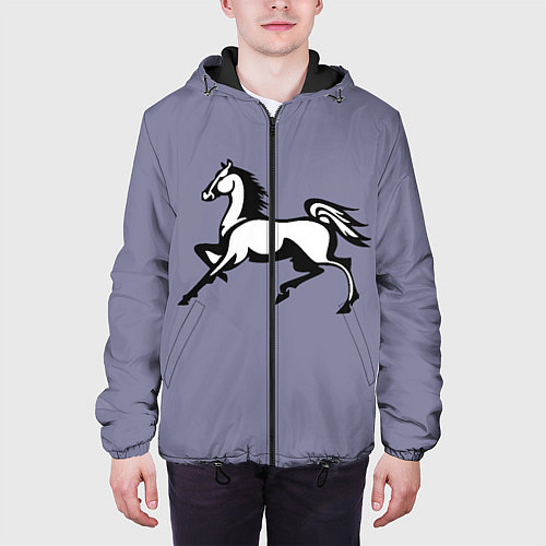 Демисезонные куртки с лошадьми