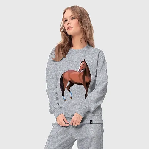Хлопковые костюмы с лошадьми