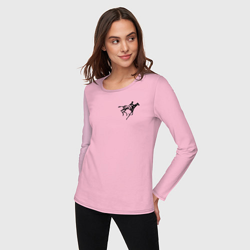 Женские футболки с рукавом с лошадьми