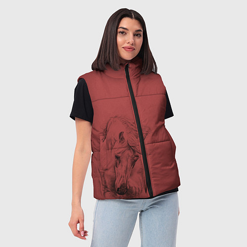 Женские жилетки с лошадьми