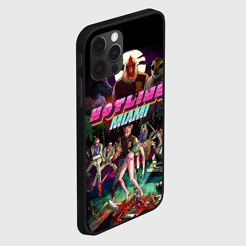 Чехлы iPhone 12 series Hotline Miami