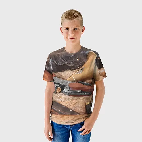 Детские футболки для охоты