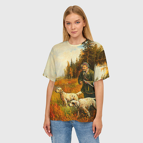 Женские футболки для охоты