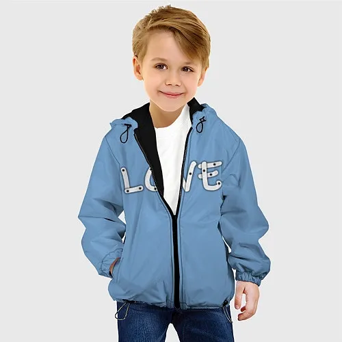 Детские куртки «Я люблю»