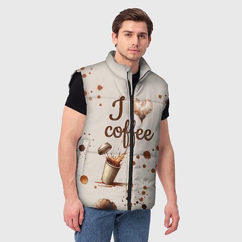 Мужские жилетки «Я люблю»