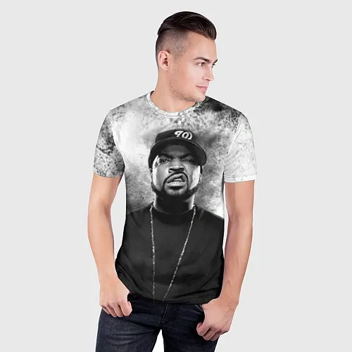 Мужские 3D-футболки Ice Cube